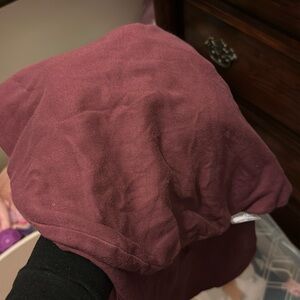 Deep Purple/pink snuggle me organic cover for INFANT LOUNGER